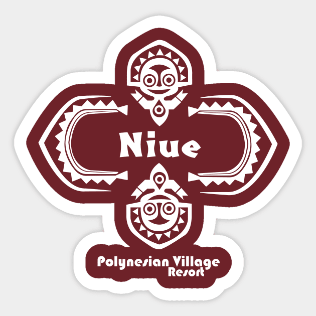 Polynesian Village Resort Niue Sticker by Lunamis